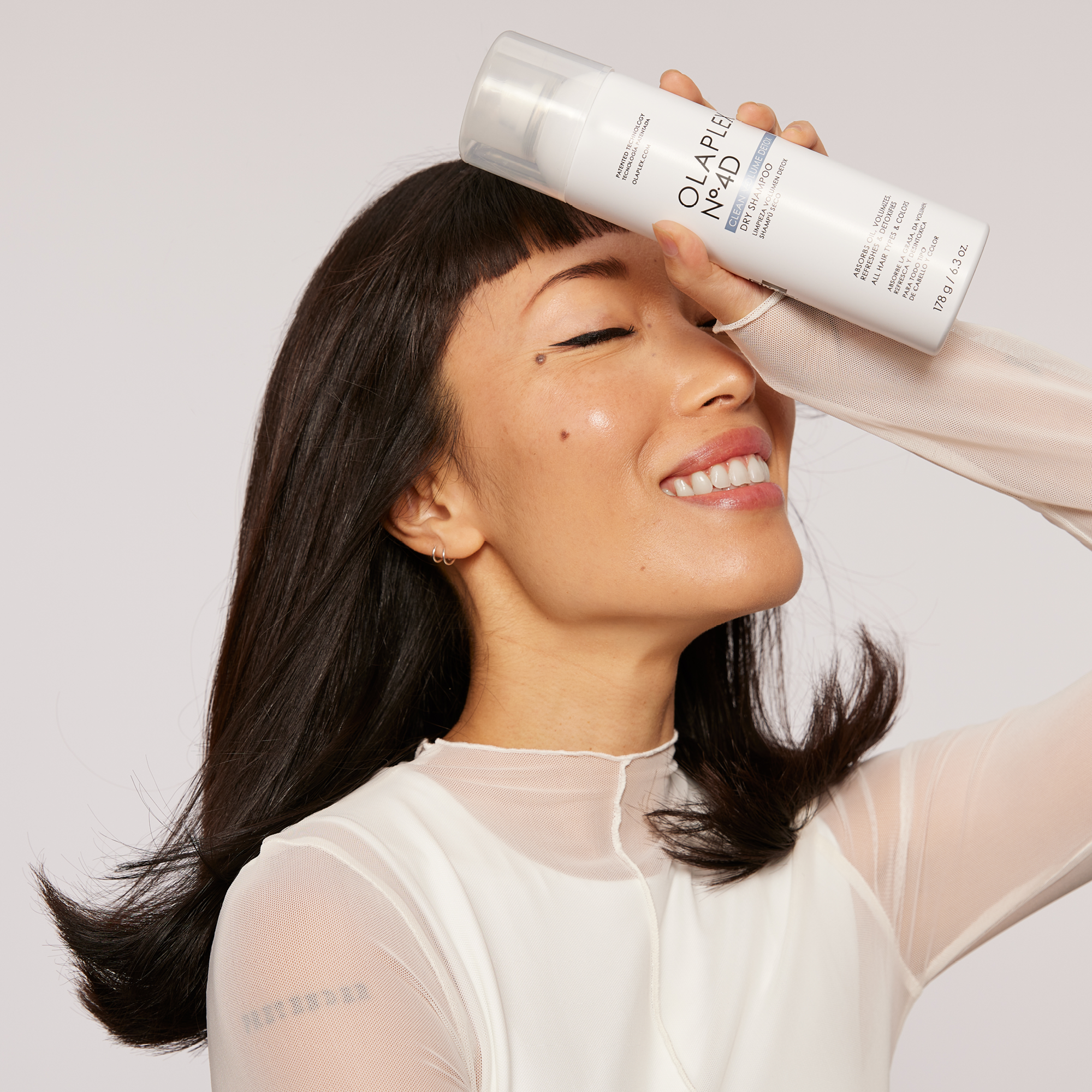 Trockenshampoo, komplett ohne weiße Rückstände?